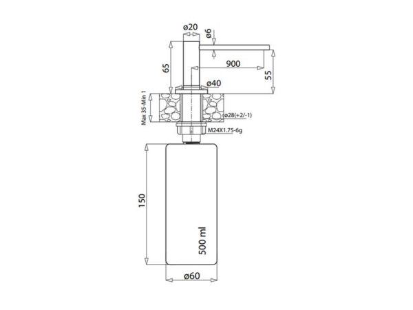 AquaSanita seebidosaator DS-601 black