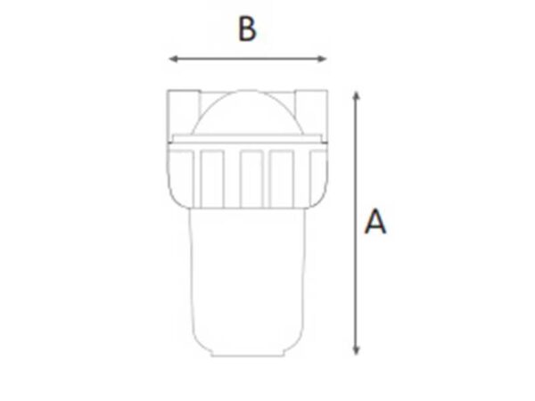 Veefilter Atlas Senior 10″ 1-ne, 1″ ühendus