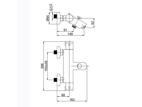 termostaatsegisti Rubineta Thermo-10