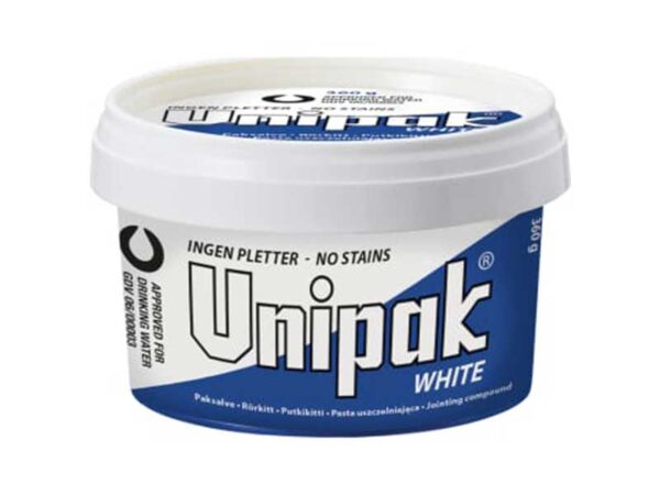 keermepasta Unipak White 360g karbis