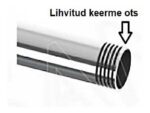 U-tüüpi roostevaba käterätikuivati H=500mm, L=400mm, d=1″