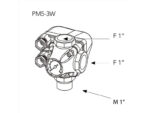 veeautomaadi rõhuregulaator Italtechnica PM5 1-faasiline 1,0-5,0 bar