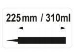 silikoonipüstol kinnine YATO 310ml