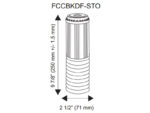 AquaFilter kombineeritud granuleeritud aktiivsöega, KDF-ga mikrokiudelement FCCBKDF-STO 10″