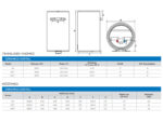 boiler Thermor Ceramics Digital 95l 1,8kW vertikaalne