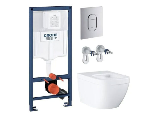 WC komplekt GROHE Solido 5-in-1 Euro Ceramic