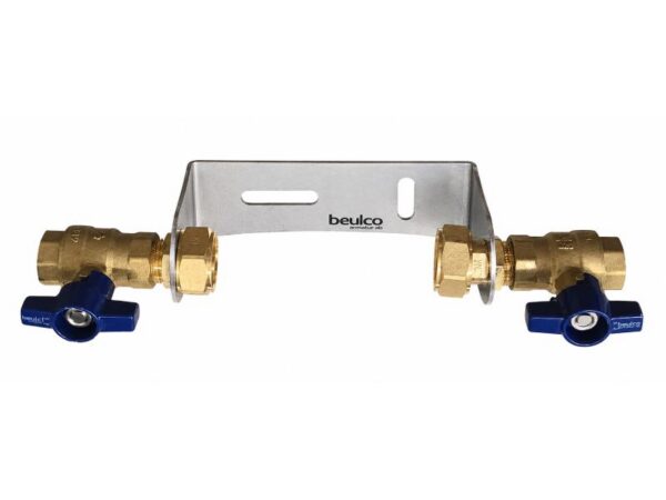 Beulco konsool veearvesti paigaldamiseks DN 15, L 110mm kuulkraanidega KÜLM