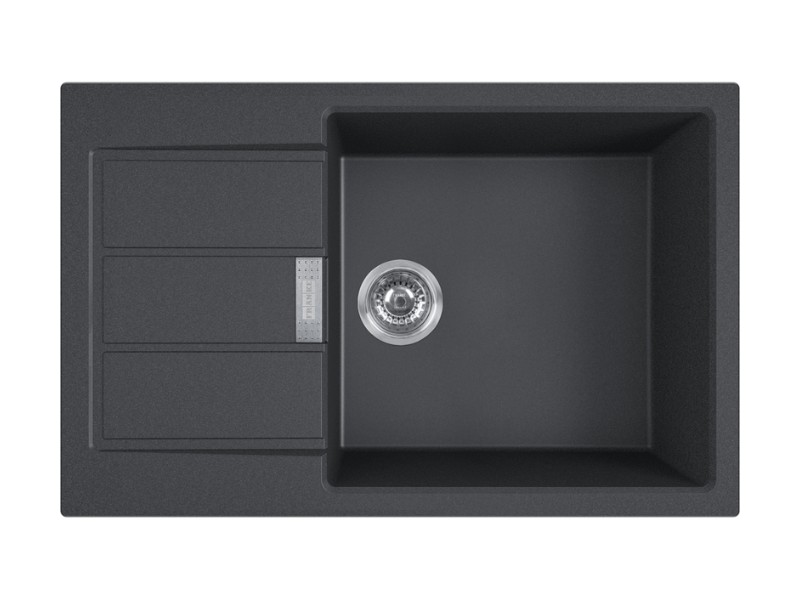 Franke Sirius 2 S2D 611-78 XL tektoniit carbon must köögivalamu 78x50cm 1430590228